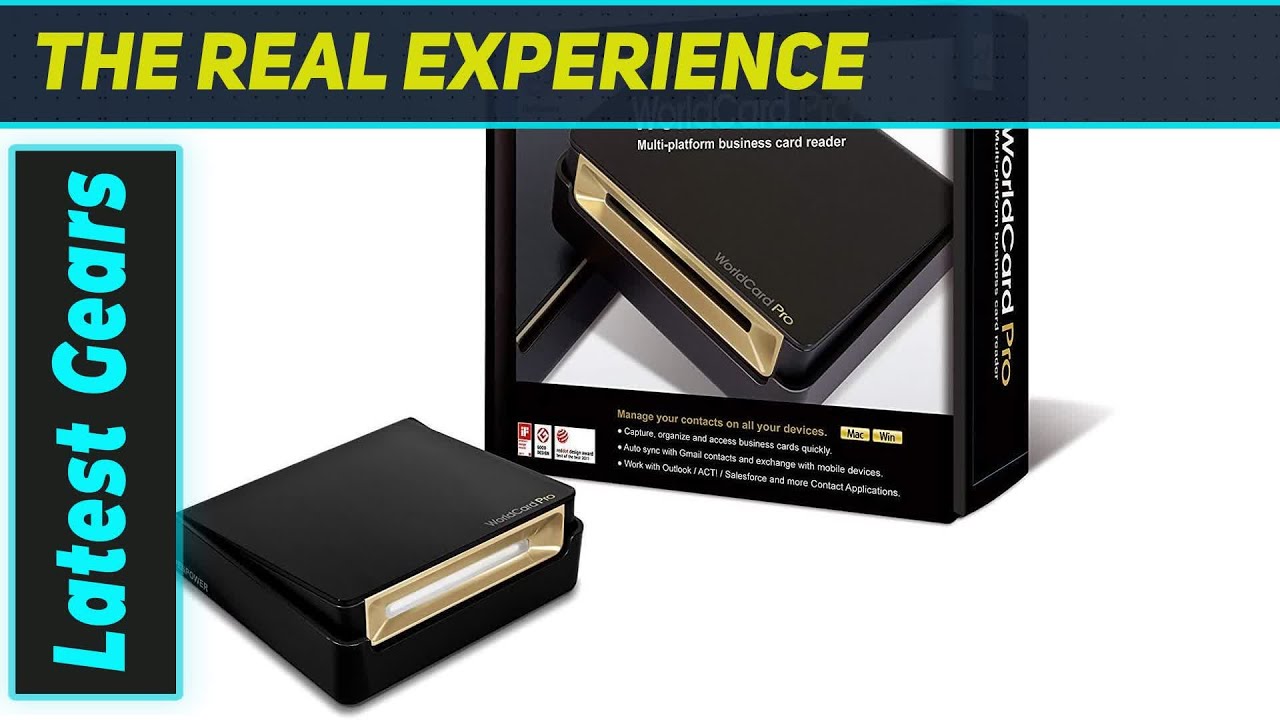 PenPower WorldCard Pro: лучший сканер визитных карточек