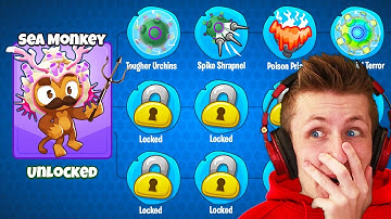 The SEA MONKEY in BTD 6?! (Custom MODDED Tower)