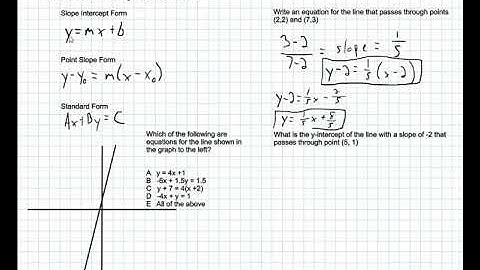 Free Test Prep Online: ACG Math Elementary Algebra 5 Linear Equations
