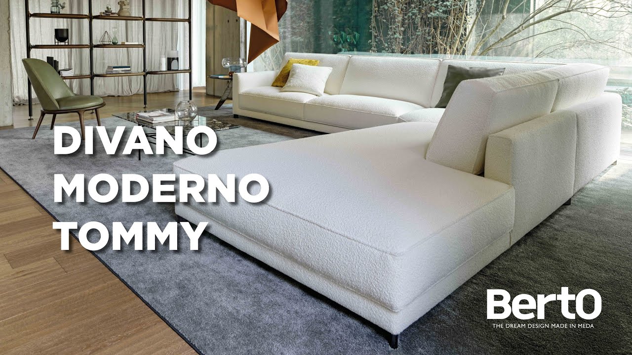 Divani moderni: Scopri il divano componibile Tommy | Arredamento elegante per il soggiorno moderno