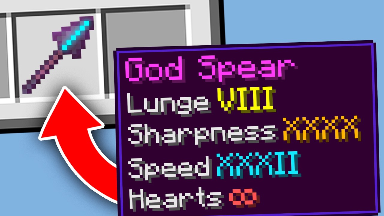I Hunted Minecraft's God Spear