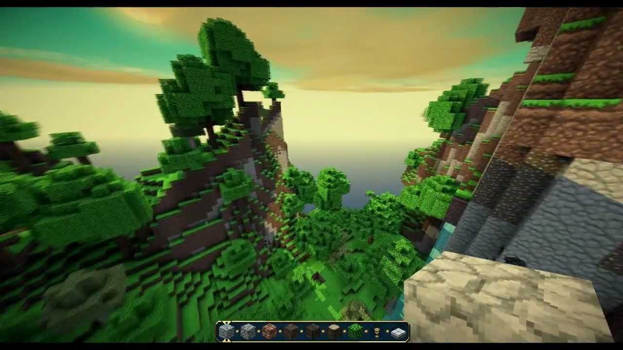 1.7.3 World Generation in 1.2.5 - Minecraft Mods - YouTube