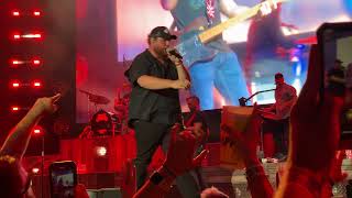 Luke Combs takes the stage at App States&#39; Kidd Brewer Stadium as fans go wild! Sept 04 2021