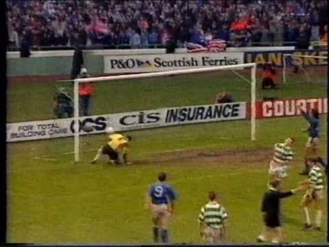 Celtic 1 - Rangers 3 - Jan 1992