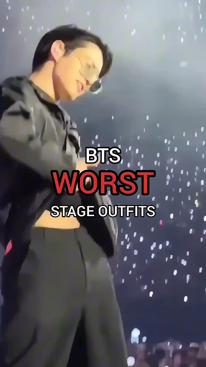 BTS WORST STAGE OUTFITS #bts #jungkookfancam #jungkook #btsoutfits #kpopoutfits #btsarmy