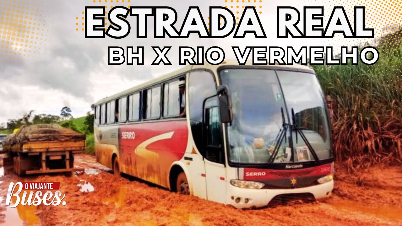 A maior linha da Viação Serro! Viajando para Rio Vermelho