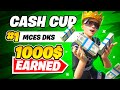 1st place solo cash cup  1000