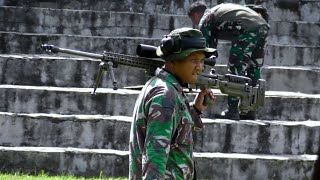 Berbagai Matra Tni Para Sniper Adu Skill Di Bhumi Marinir Karangpilang