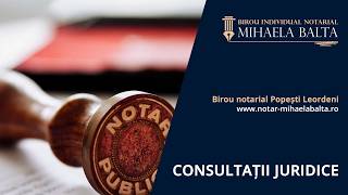 Consultații Juridice | Notar Mihaela Baltă [ Popești-Leordeni, Ilfov ] screenshot 5
