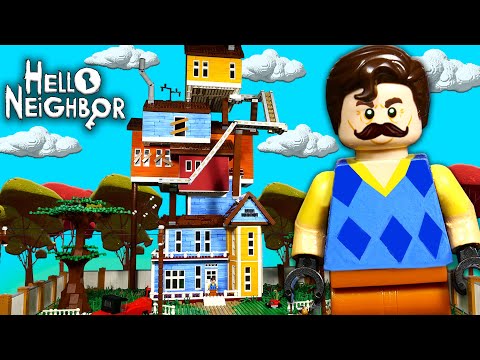 LEGO Самоделка Дом Соседа из 5000 Деталей / Hello Neighbor MOC