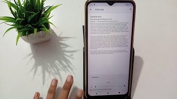 Moto G9 power How to change Font Size, font size customise kaise kare