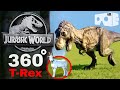 🦖 360° VR Jurassic Park Dinosaur Video T-Rex food hunting #3DVR360VIDEOS #360video Jurassic World