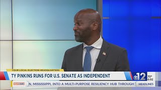 Ty Pinkins runs for US Senate seat as independent