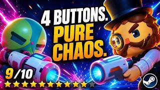 This PvP Game Only Needs 4 Buttons... And It's Amazing 🤯 | Super SteamPuff: Double Reload