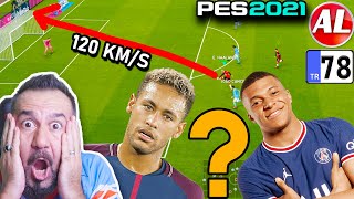 Mbappe Mi̇? Neymar Mi? Haaland Füze Atti Şampi̇yonlar Li̇gi̇ Maçi Pes 2021 Anali̇g 