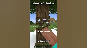 How To Make A Crafting Table In Minecraft!