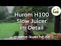 Hurom H100 Entsafter - Teil 1 bis 6 komplett