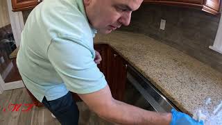 How To Clean And Seal A Granite, Marble Countertop DIY