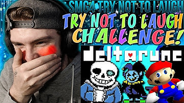 Vapor Reacts #783 | TRY NOT TO LAUGH CHALLENGE "If Mario was in Deltarune" by SMG4 REACTION!!