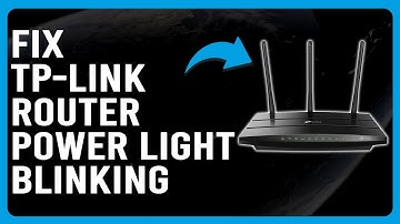 TP-Link Router Power Light Blinking (What Causes The Power Light Blinking? Is It A Problem?)