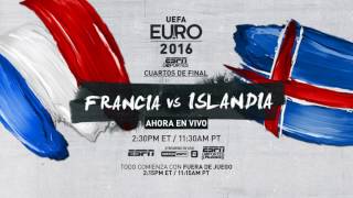 FRANCIA vs. ISLANDIA AHORA