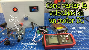 CÓMO REGULAR LA VELOCIDAD DE UN MOTOR DC (MÓDULO XH M405) 1ª PARTE