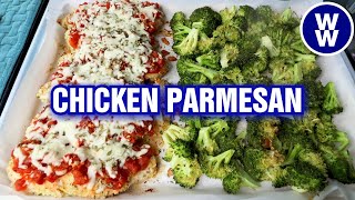 Sheet-Pan Chicken Parmesan-Weight Watchers Dinner Meal Prep-WW Recipe | WW Points Calories &amp; Macros!
