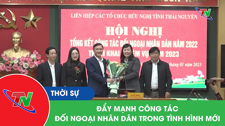 Phát triển công tác đối ngoại nhân dân là gì