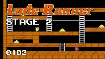 Lode Runner 1 - Stage 2 [0102]