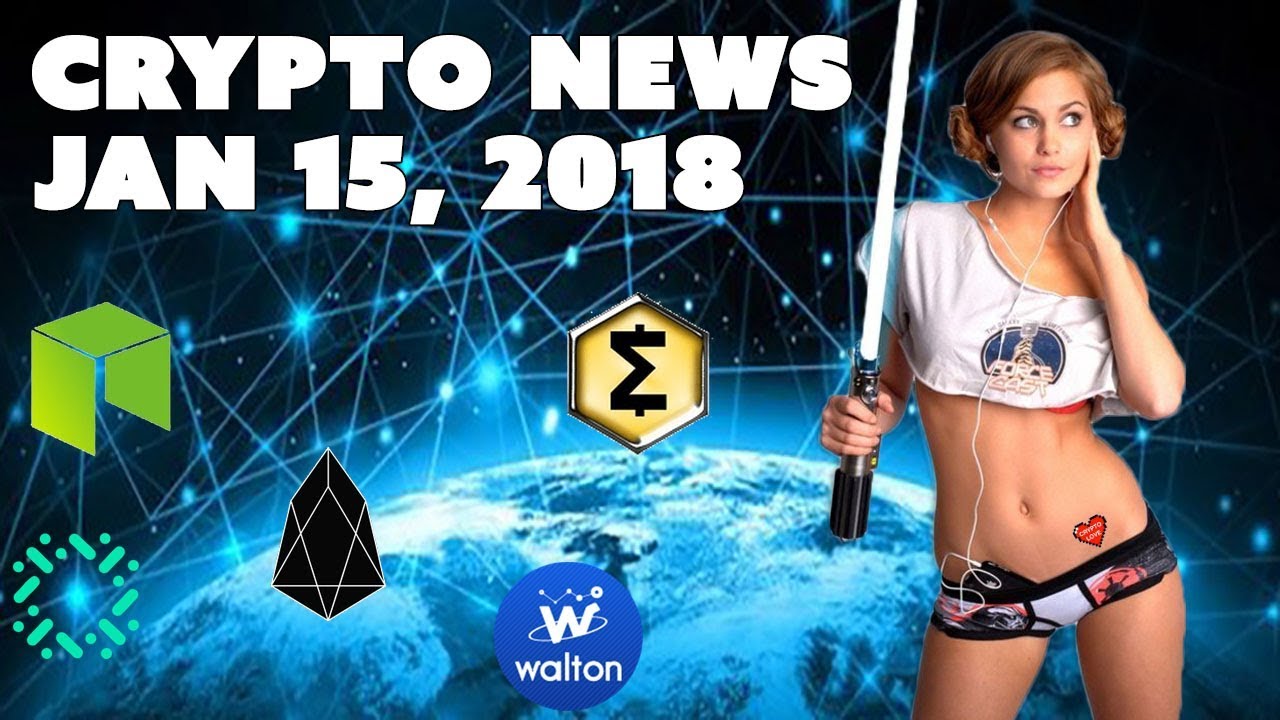 Crypto News - Jan 15, 2018 - NEO Smartcash Particl Walton EOS crypto news today xrp