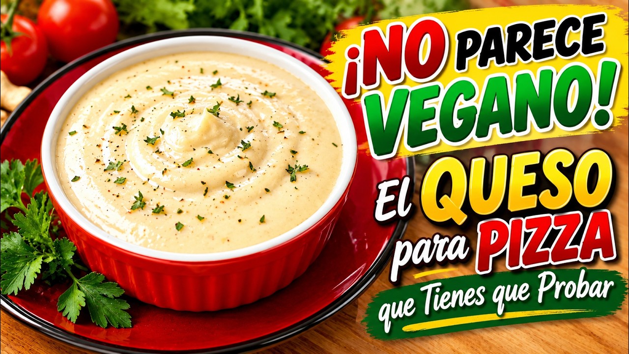 ¡NO PARECE VEGANO!: el QUESO para PIZZA que tienes que probar  por Nely Helena Acosta Carrillo