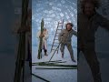 Men starts a funky dance inside the igloo #trending #viral #animation #ai #fyp #foryou #shorts