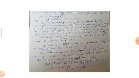 Exponential generating function- Problems