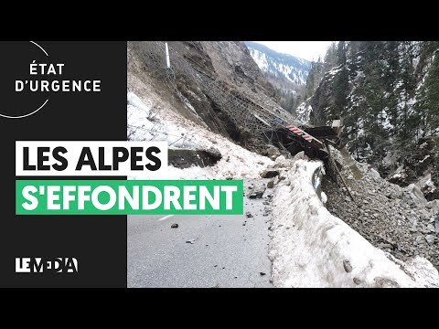 LES ALPES S&#039;EFFONDRENT