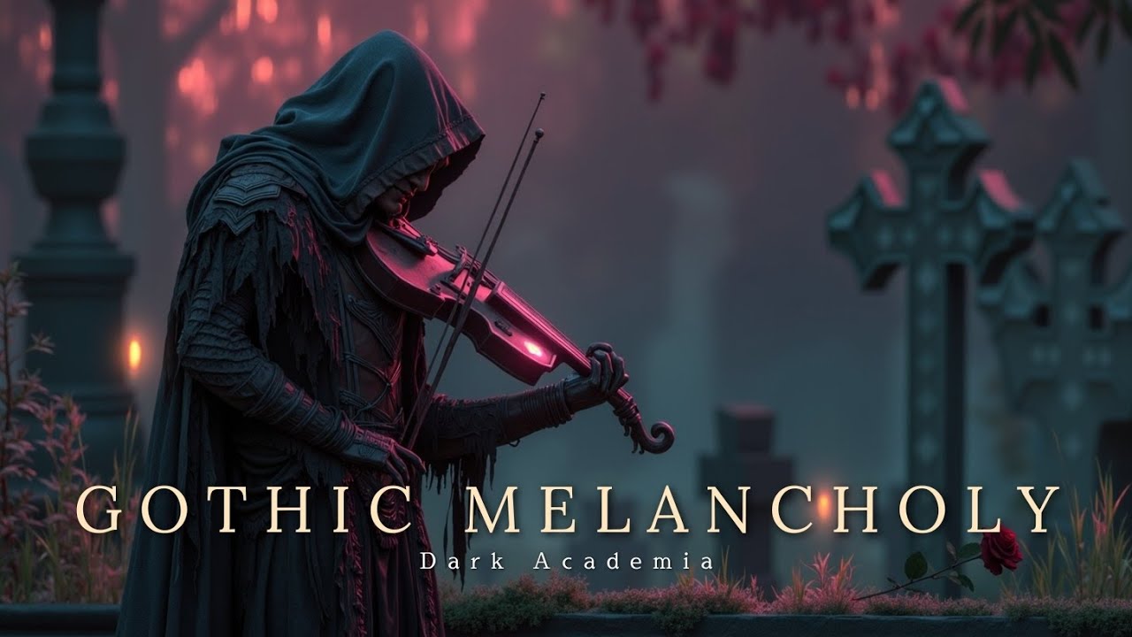 Готическая меланхоличная музыка для учебы