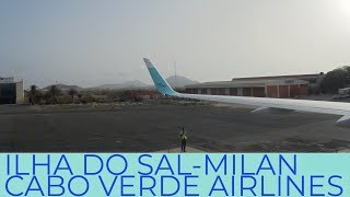 Trip Report | Cabo Verde Airlines | Ilha do Sal - Milan Malpensa | Boeing 757-200 | economy class