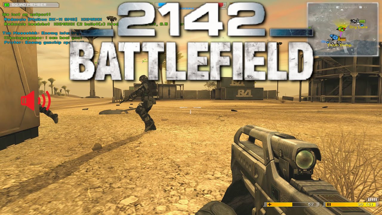 Battlefield 2142 Suez Canal Squad Mic Gameplay | 4K