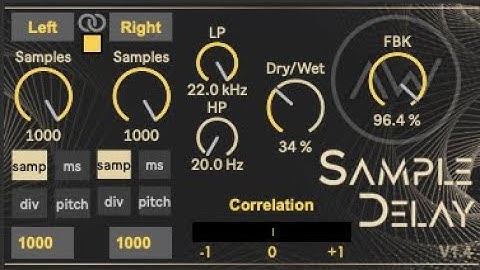Showing a bit my Sample Delay device for Max/MSP, and some production stuff
