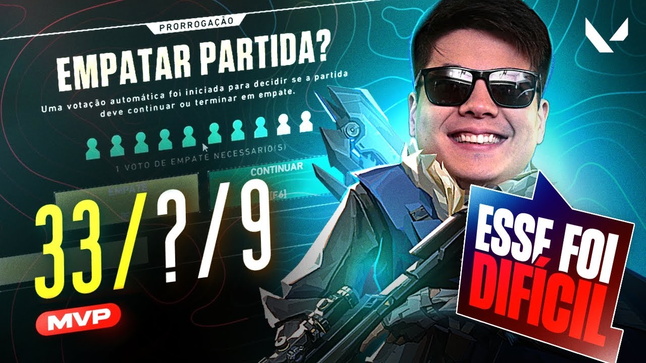 A PARTIDA MAIS LONGA DA MINHA VIDA | Valorant