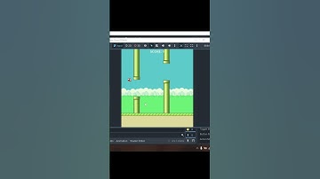flappy bird made with godot 4 #coding #programming #flappybird #godot #shorts #godotengine