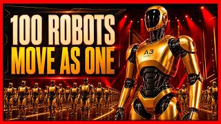 🤖🎭 100 ROBOTS MOVE AS ONE! Agibot A3 ⚡ Runs 10 Hours with 10-Second Battery Swaps! 🔋✨