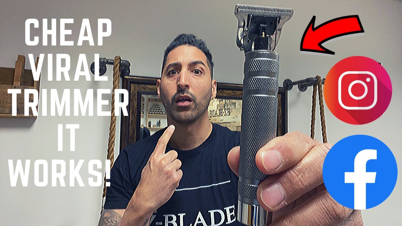 Charles Keasing Hen imod tekst Shaping Beard With Cheap Viral Trimmer / T outliner And Straight Razor -  YouTube