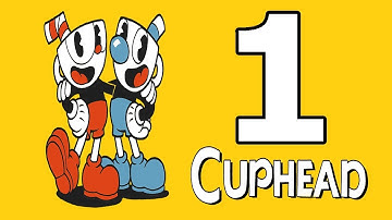 Cuphead Walkthrough Part 1 - No Commentary Playthrough (Re-Upload)