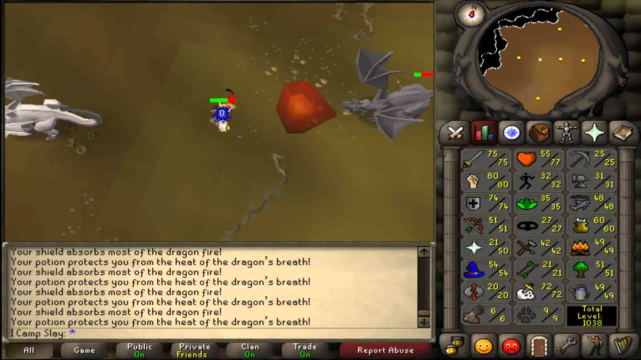 Runescape 07 Vlog 28 Iron Dragons! YouTube