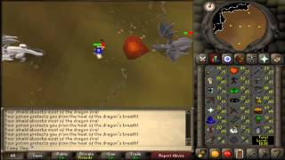Runescape 07 Vlog #28 - Iron Dragons! screenshot 4