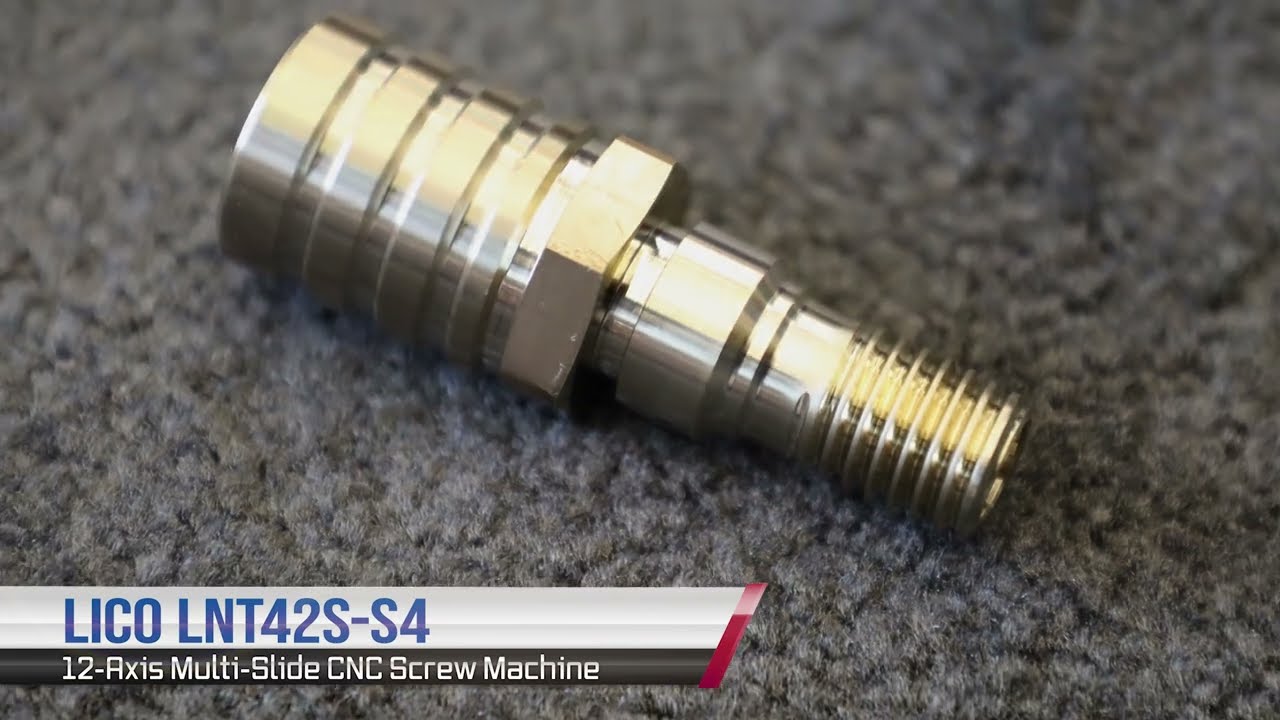 LICO Machinery - CNC Multi-Slide Screw Machines