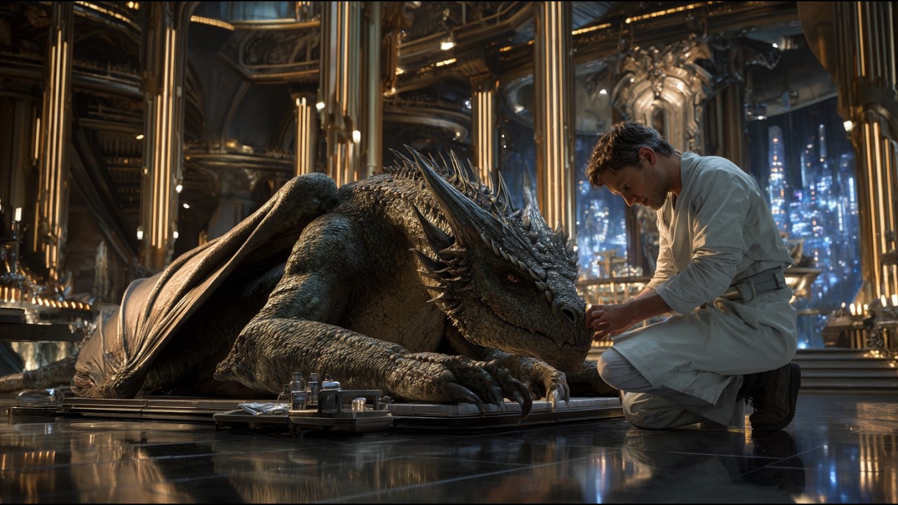 As a Joke, the Alien King Gave a Disabled Dragon to a Human Vet—He Found Unexpected Compassion