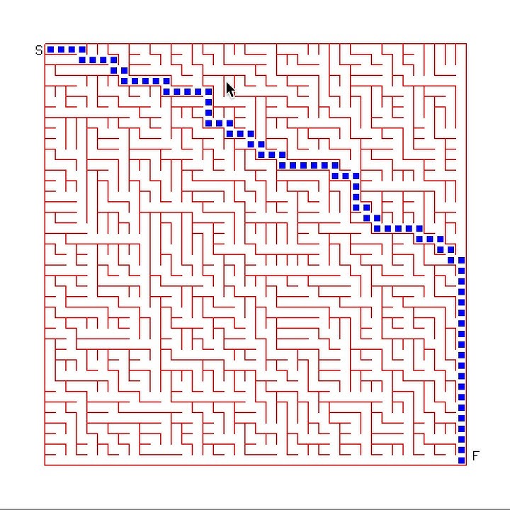 Maze Solving Algorithm - YouTube
