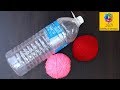 Best out of waste water bottle craft - Plastic Bottle basket - Easy WOOLEN best Craft idea