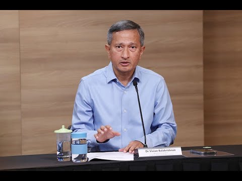 Covid 19 Minister Vivian Balakrishnan On The New Tracetogether Token Youtube [ 360 x 480 Pixel ]
